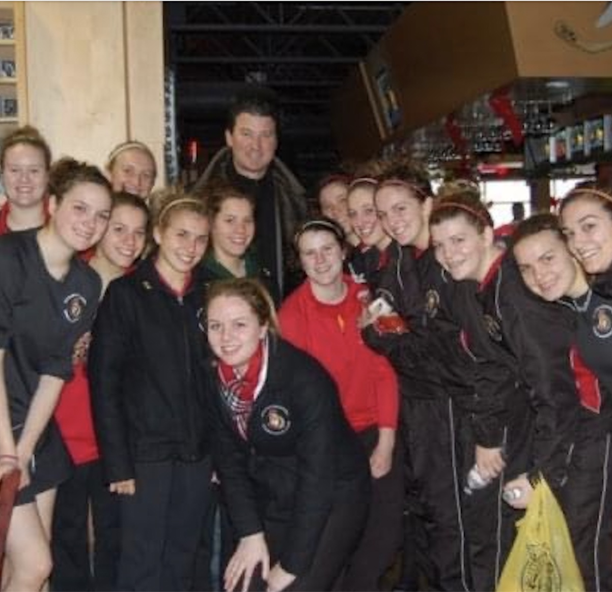 Lady Sens Meet Mario Lemieux