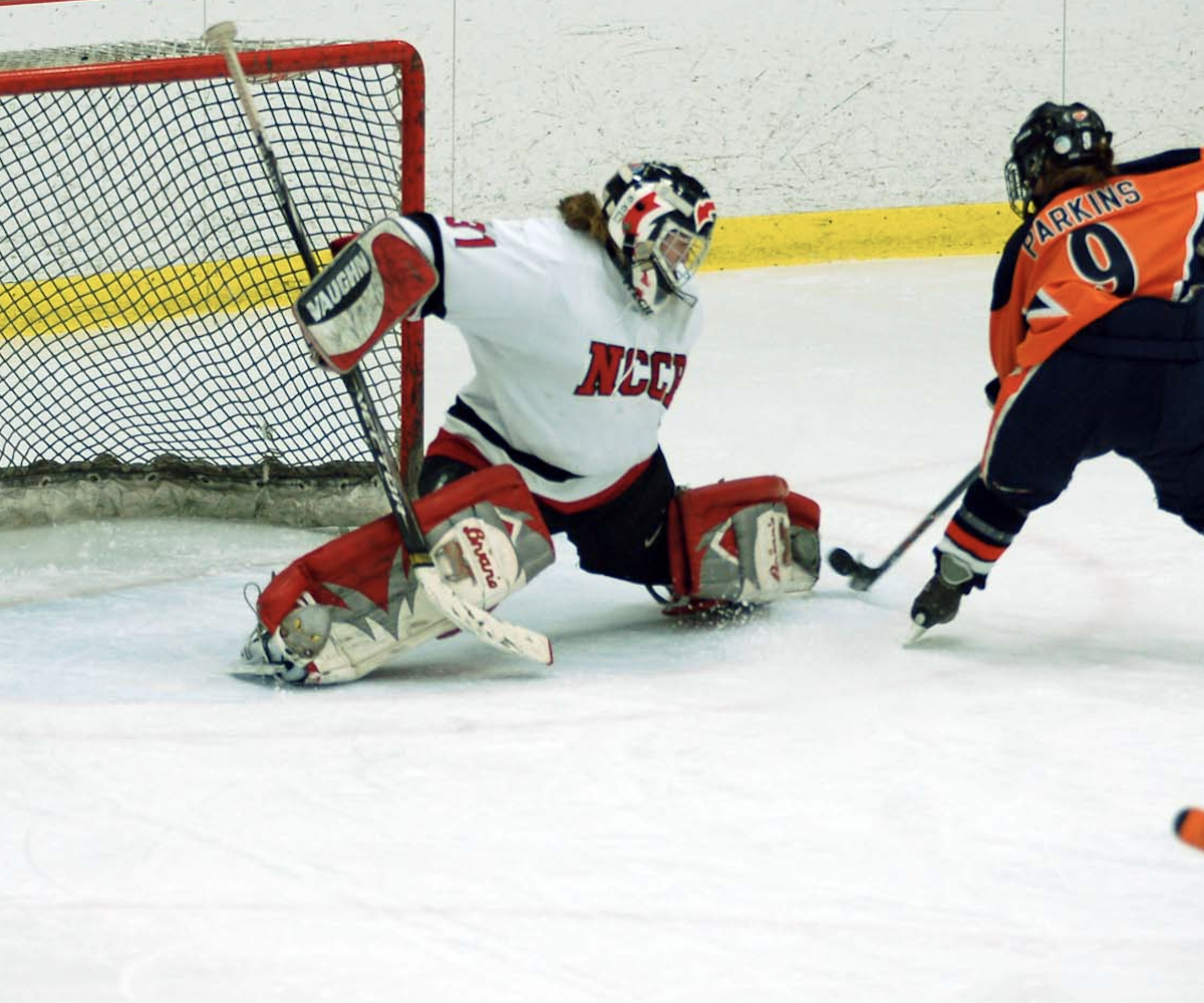 Cassie Seguin vs Burlington Feb 2008 PWHL Playdown