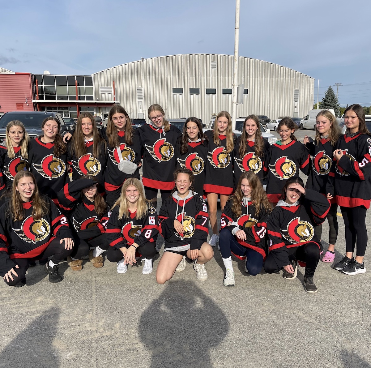 U15AA On the Way to Sens Pre-Season Oct 2022